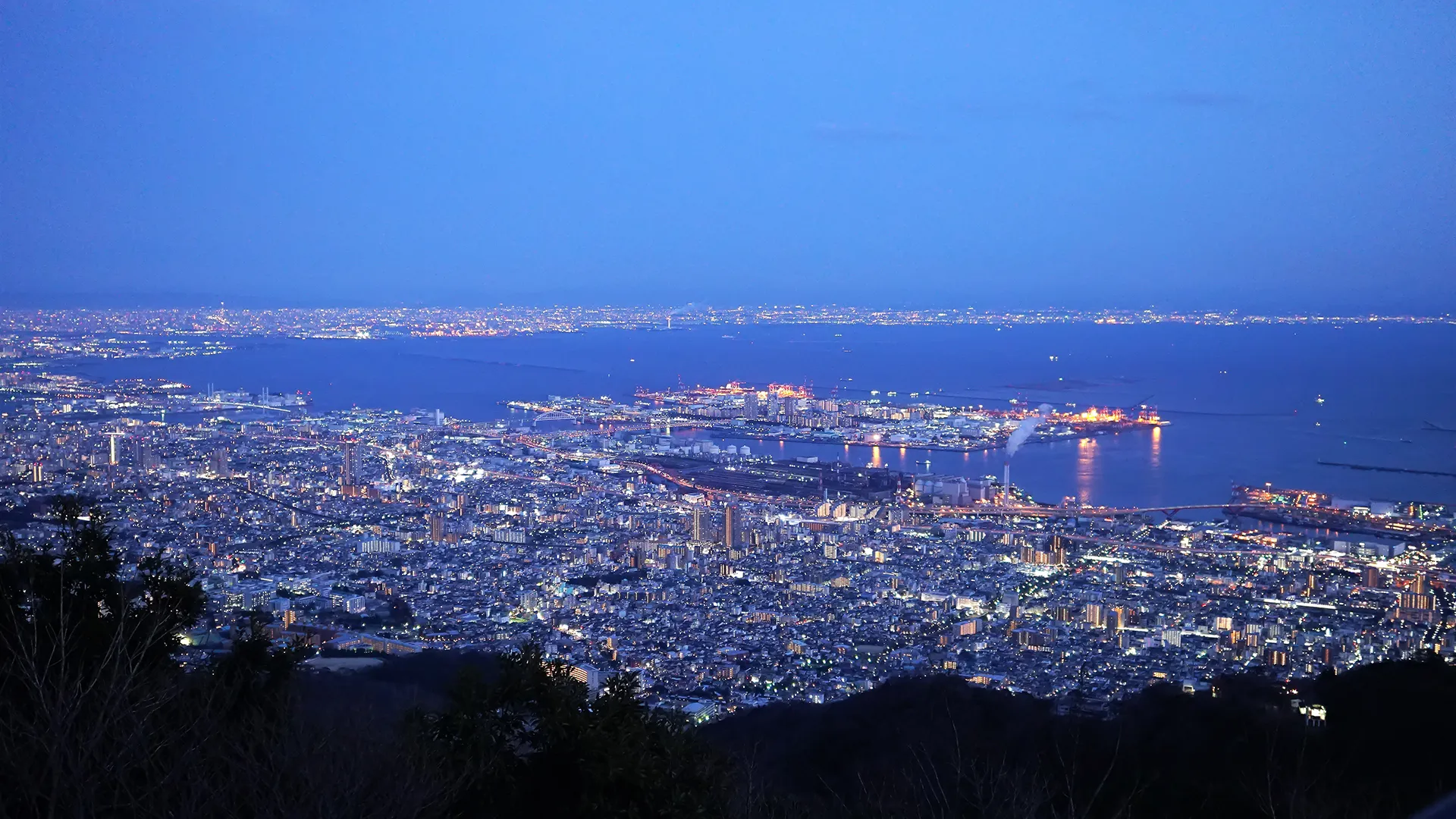 Kobe's night view